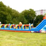 location de jeux aquatiques gonflables - LE TOBOGGAN VENTRIGLISSE OCEAN