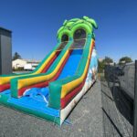 location de jeux aquatiques gonflables - LE TOBOGGAN VENTRIGLISSE SUMMER