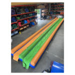 location de jeux aquatiques gonflables - LE VENTRIGLISSE ORANGE 2 PISTES